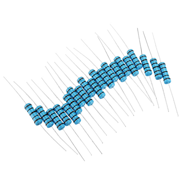 20pcs 3W 1KR 1K ohm Metal Film Resistor 1% Error 3w DIP Color Ring Resistance