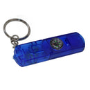 IPRee 4 In 1 EDC Multifunctional LED Compass Whistle Mini Keychain Emergency Survival Kit