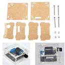 Transparent Acrylic Protective Case For DC 12V 24V 4-20mA Digital Signal Generator Module Board