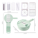 9 IN 1 Multifunctional Easy Food Chopper Cutter Vegetable Blender Chopper Slicer