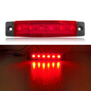 CNSUNNYLIGHT DC 12V LED Side Marker Warning Lights Tail Reverse Turn Signal Lamp for Truck Trailer