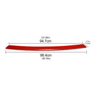 Red Carbon Fiber Style Front Bumper Modelling Protective Cover Trim For Toyota Camry 2018 110 X 15 X 10cm