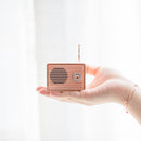 Retro Subwoofer bluetooth Audio Memory Speaker Mini Wireless Portable HIFI Noise Cancelling With Mic