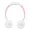 3 Speed Adjustable Hand Free USB Personal Fan Aromatherapy Portable Handheld Mini LED Fan Headphone Design Neckband Hanging Fan
