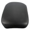 6/8 Suction Cup Black Pillion Rectangular Pad Seat For Harley Cruiser Custom