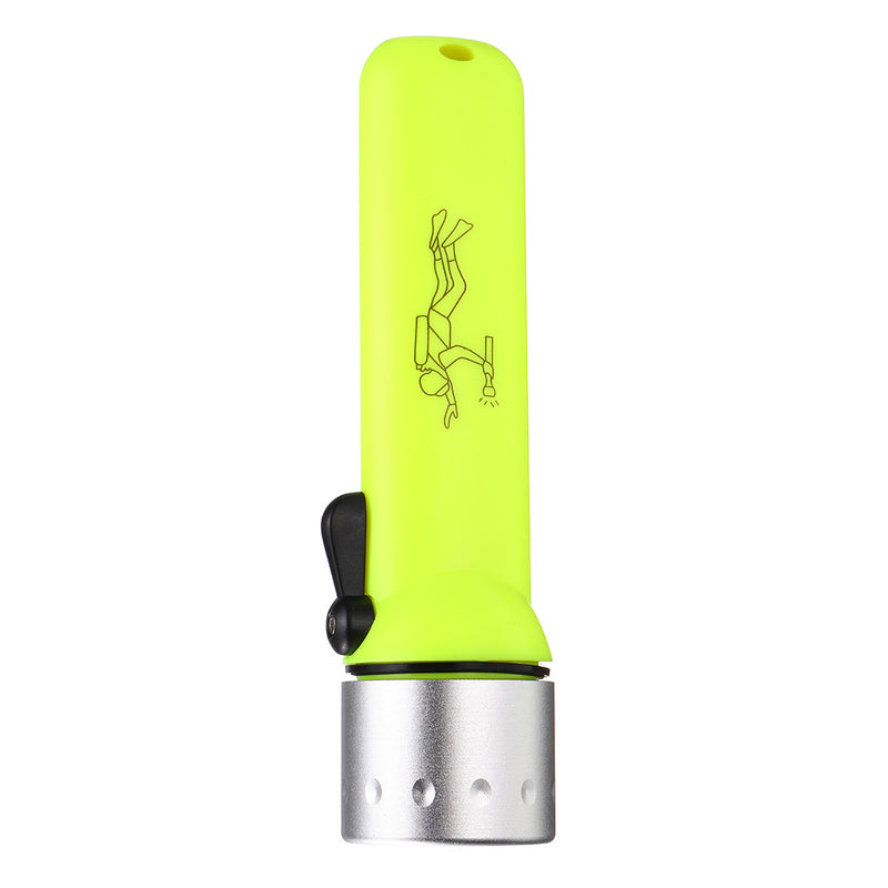 Underwater LED Diving Flashlight Diving Light AA Mini Torch