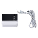 LCD Display 1.9 Inch  4 USB Smart Wall Charger USB Charger Power Adapter Desktop Charging Station Phone Charger Smart IC technology USB Ports Charger