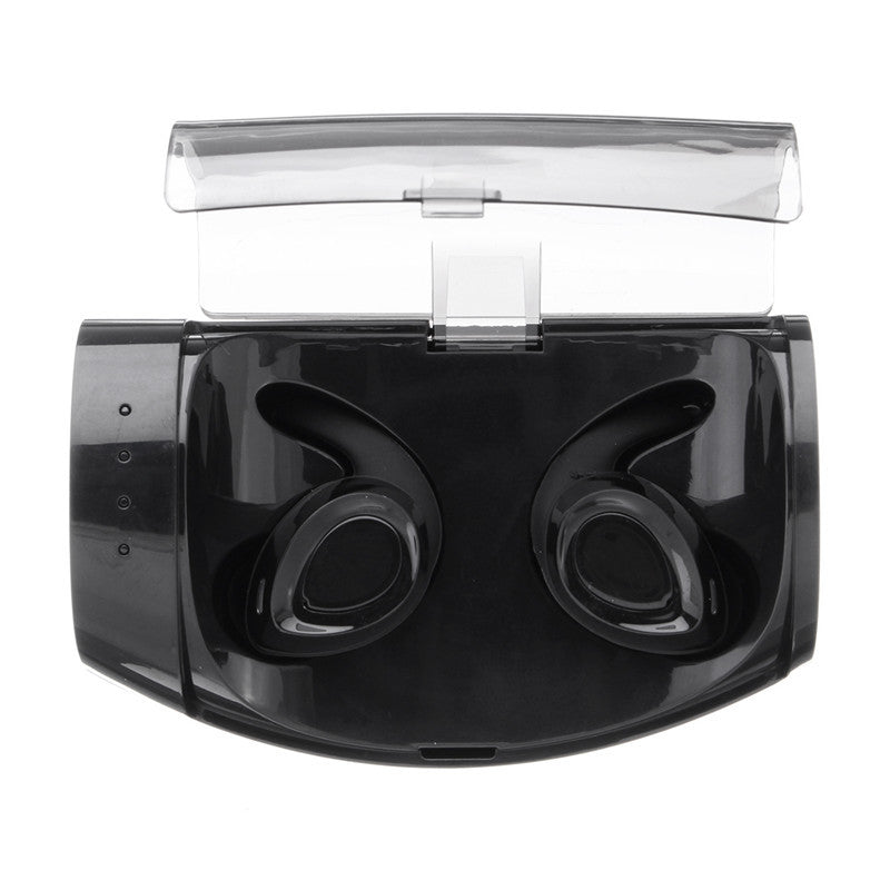 [Truly Wireless] TWS Mini Dual bluetooth Earphones Noise Canceling Headphones with Charging Box