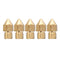 5PCS 1.75mm/0.4mm Copper Thread Extruder Nozzle For 3D Printer
