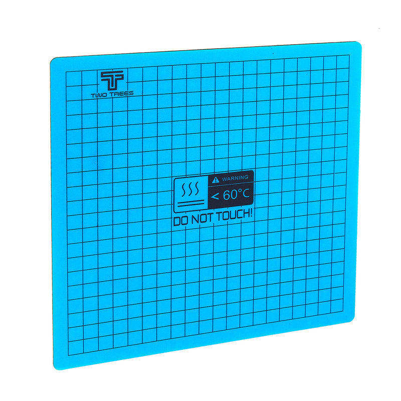 220*220*3.0mm Flexible Magnetic Heated Bed Sticker With Back Glue & Ruler for A10/Ender-3 3D Printer