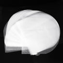 50Pcs Arcs + 50 Pcs Squares Cover Clear Sleeves Record Outer Storage PE Case CD Storage Bag