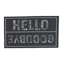 45x75cm Non Slip Indoor Outdoor Rubber Floor Rug Door Mat Home Kitchen Carpet