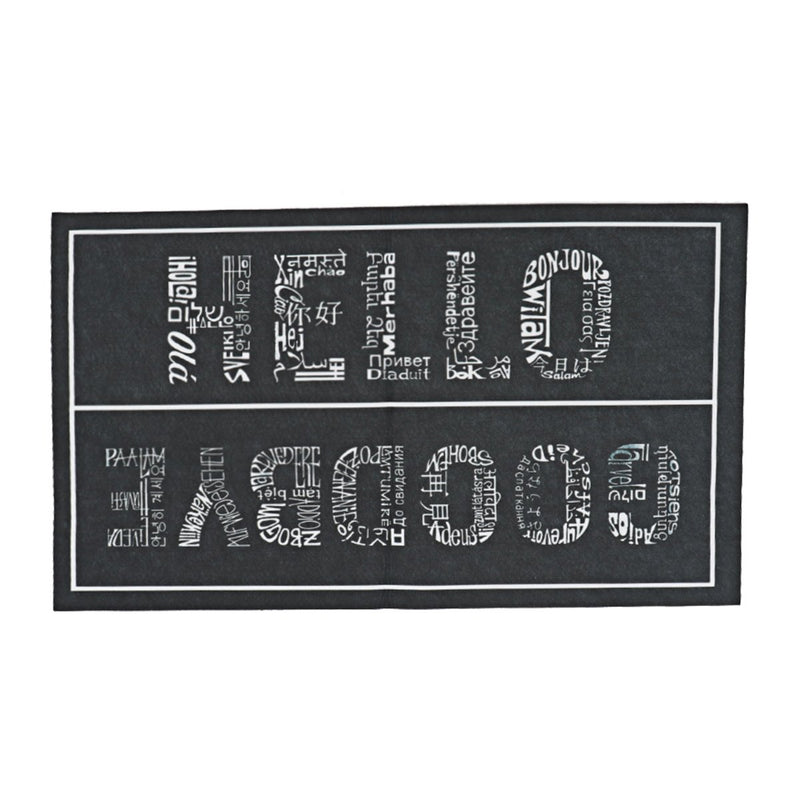 45x75cm Non Slip Indoor Outdoor Rubber Floor Rug Door Mat Home Kitchen Carpet