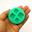 Christmas Tree Snowflake Snowman Leaf Decoration Christmas Gift Packs Series Fondant Cake Mold