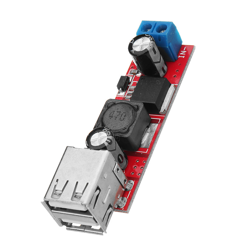 10pcs DC-DC 3A Step Down Regulated Power Module Car Charger Dual USB Output 9V/12V/24V/36V To 5V