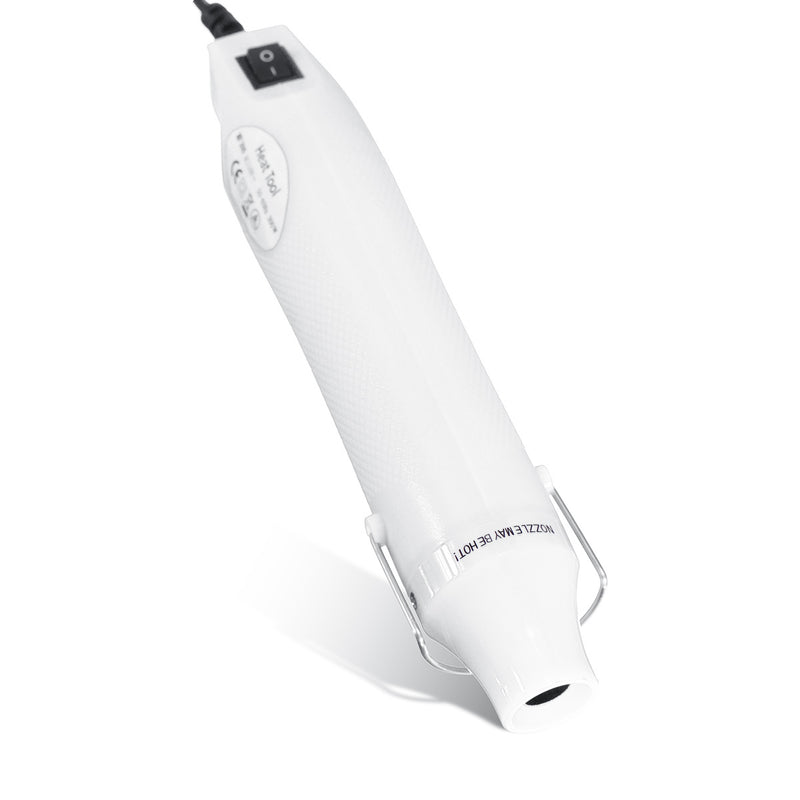 220V 200C/390F Soft Clay Hot Air G un Heat Shrinkable Sheet Setting Tool Rubber Stamp DIY Tool Thermal Blower UK Plug