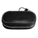 Universal Genuine Leather Car Key Case/Bag Zipper Holder Organizer with Keychain Ring 4 Colors