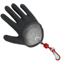 Bobing Black Grey Anti-Cut Anti-piercing 5 Fingers Fishing Gloves With Magnetic Buckle