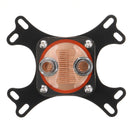 50mm Copper Base CPU Water Cooling Block Waterblock with 2 Pagodas for AM4