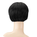 Women Natural Black Short Bob Hair Ombre Wigs Party Costume Cosplay Full Wig
