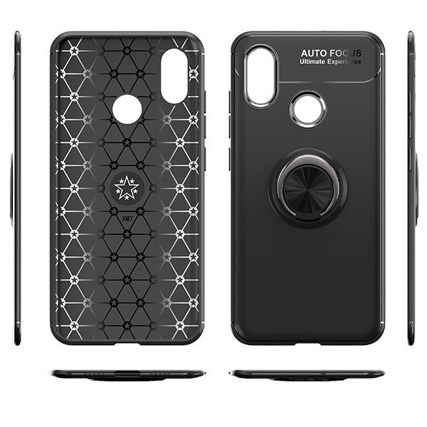 Bakeey 360 Adjustable Metal Ring Magnetic PC Protective Case for Xiaomi Mi A2 / Xiaomi Mi 6X