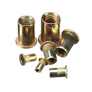 Suleve MXZN7 300Pcs Mixed Steel Rivet Nut Rivnuts Blindnuts Nutserts M3-12mm Nut Insert Rivet Assortment Kits