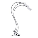 50CM E27 Flexible Three Heads Lampholder Bulb Adapter Clip With Switch for Grow Plant Light Bulb