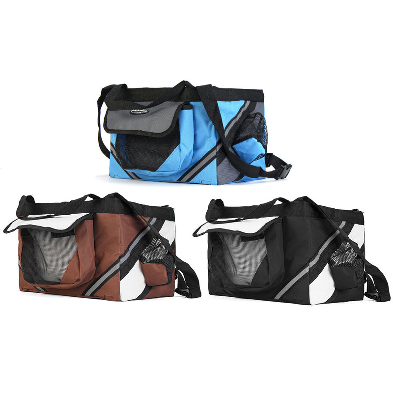 Pet Puppy Bicycle Basket Storage Puppy Ride Bike Canopy Dog Cat Carrier Safety Bike Basket