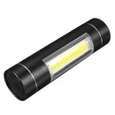 Portable Tactical Mini COB LED Flashlight Pocket Clip Torch Light Lamp