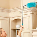 Spin Duster Electric Feather Duster 360 Rotary Bending Cleaning Brush Removal Dust Collector