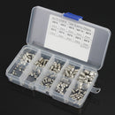 Suleve MXSH2 M3 M4 M5 M6 M8 304 Stainless Steel Hex Socket Screws Assortment 200pcs
