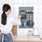 Towel Holder Hole Plate Decoration Toilet Roll Paper Rack Plastic Wall Mount Kitchen Hanging Storage