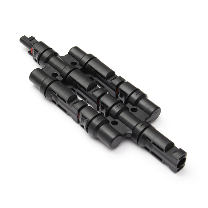 1Pairs MC4 3T Connector Male and Female MC4 3 Branch Solar Panel Connector