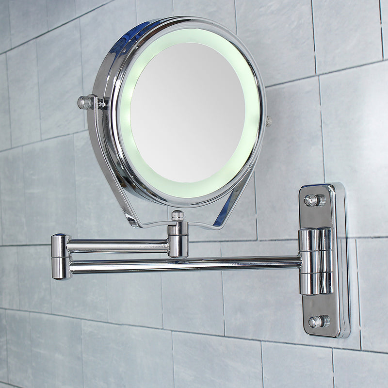 7x Magnification LED Makeup Mirror Cosmetic Double-sided Vanity 6" Mirrors