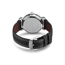 REBIRTH RE032 Gold Case Male Wristwatch Leather Band Quartz Movement Watch