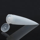 2Pcs Transparent Travel Empty Cosmetic Cream Lotion Container Plastic Tube Bottle