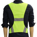 Night Work High Visibility Reflective Vest Security Safety Gear Stripes Jacket