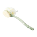 2 in 1 Doubale Side Shower Body Brush for Skin Exfoliating Back Scrubber Massage -Blue Exfoliating Brush