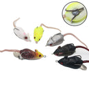 ZANLURE 1PC 6cm 10.5g High Simulation Fishing Lure Mouse Artificial Fishing Bait Wih Hook