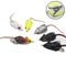 ZANLURE 1PC 6cm 10.5g High Simulation Fishing Lure Mouse Artificial Fishing Bait Wih Hook