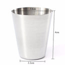 4Pcs Stainless Steel Camping Cup Mug Drinking Coffee Tea With Case