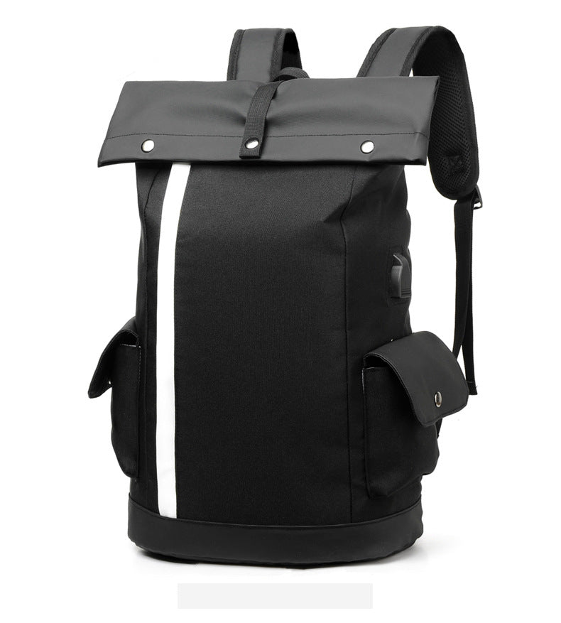 Laptop Bag Multifunction Backpack with USB Charging Port School-Bag Travel-Bag Nylon Water Resistant Casual Daypack