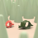 Bcase 4pcs Multi-function Dinosaur Adjustable USB Cable Earphone Wire Bobbin Winder Cable Organizer from Xiaomi Youpin