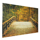 5x7FT Autumn Fall Bridge Photography Vinyl Background Studio Photo Backdrops