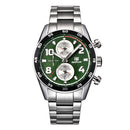 BENYAR 5126M Stainless Steel Luminous Hands Waterproof Chronograph  Business Men Watch Quartz Watch