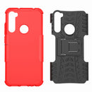 Bakeey 2 in 1 Armor Shockproof Non-slip with Bracket Stand Protective Case for Xiaomi Redmi Note 8