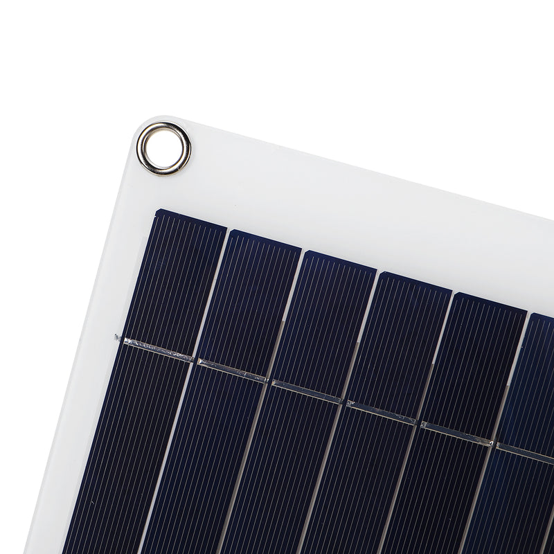 20W 18V Mono Solar Panel Dual 12V/5V DC USB Monocrystaline Flexible Solar Charger IP65 Battery Charger For Car RV Boat