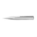 Drillpro 5pcs 6mm Shank 0.1mm Tip 20 Degree Tungsten Steel Engraving Bit CNC Tool