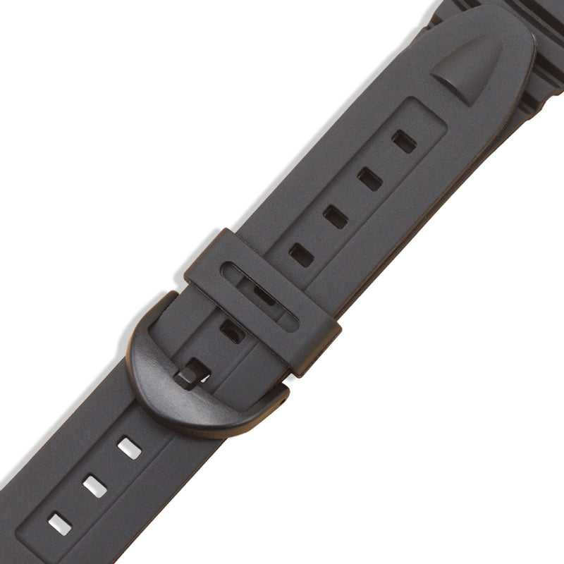 PU Black Strap Replacement Watch Band for CASIO W-96H