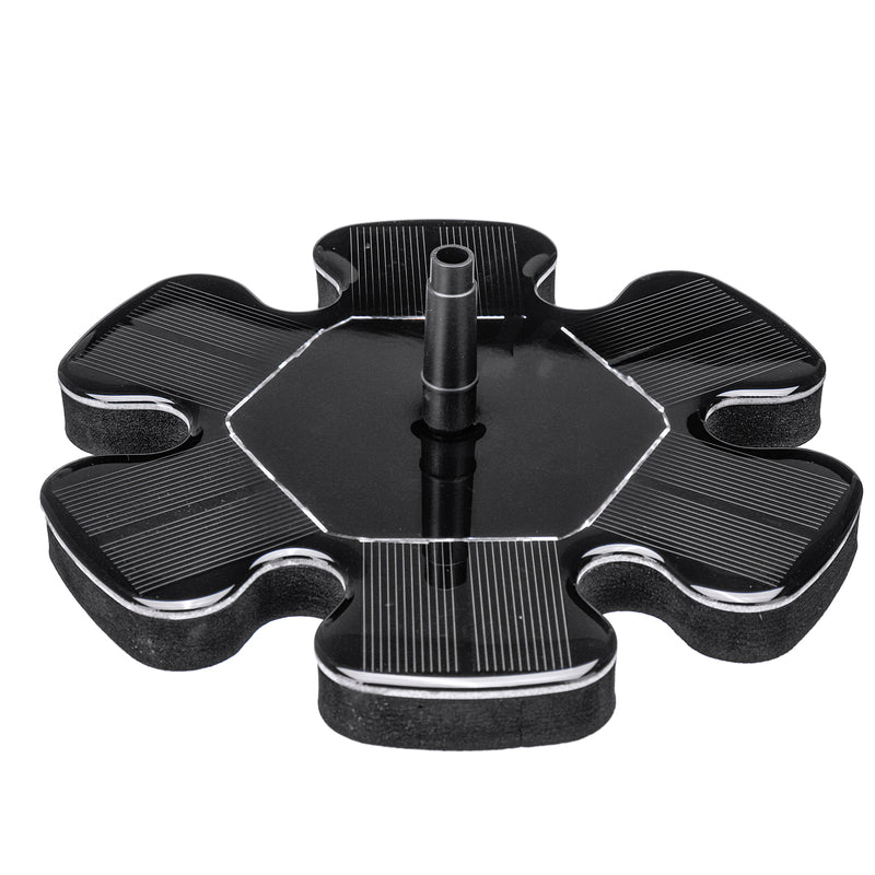 6V/1.5W 190L Flow Solar Fountain Pump Floating Solar Powered Bird Bath Fountain Pump Solar Water Pump Kit Fountains